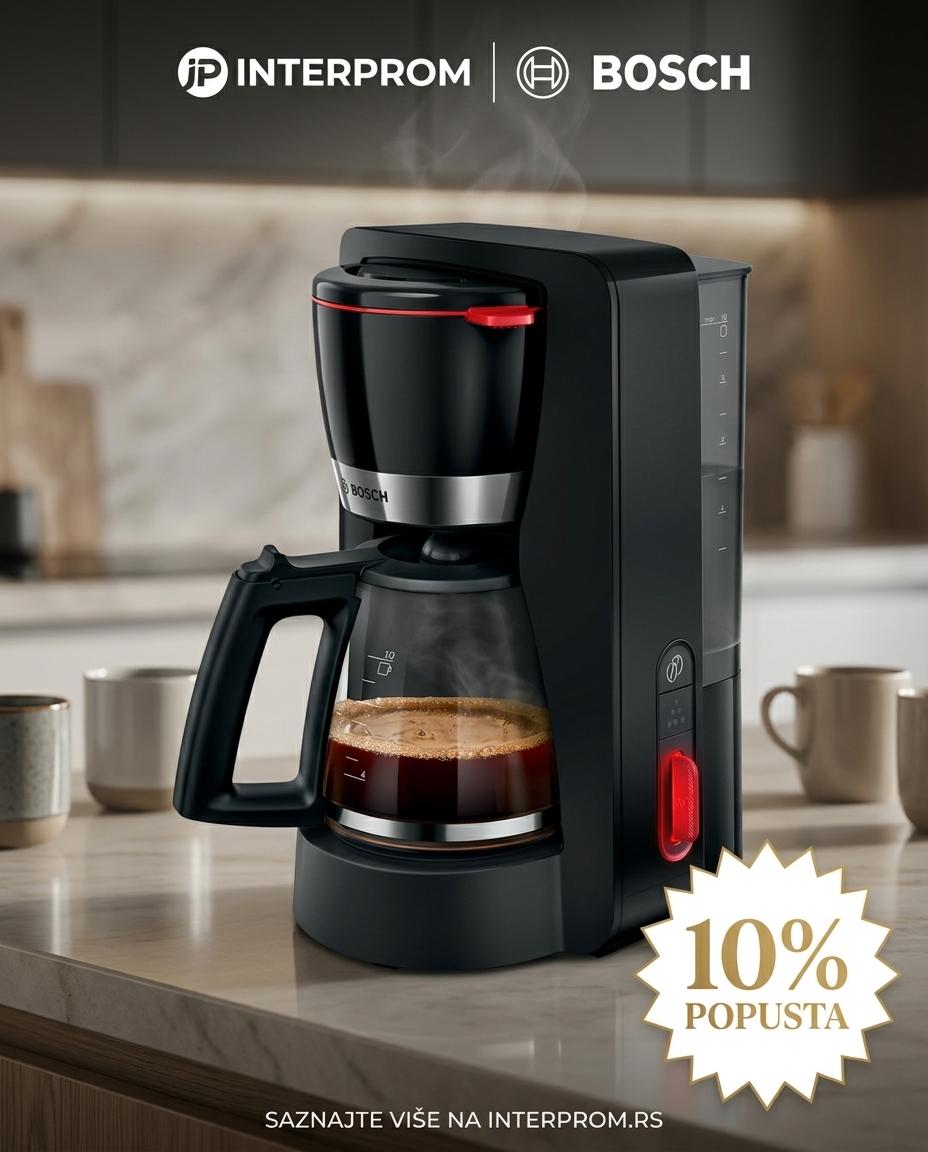 Coffee maker, MyMoment, Black, TKA4M233
